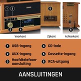 Lenco Classic Phono TCD-2571WD - Platenspeler