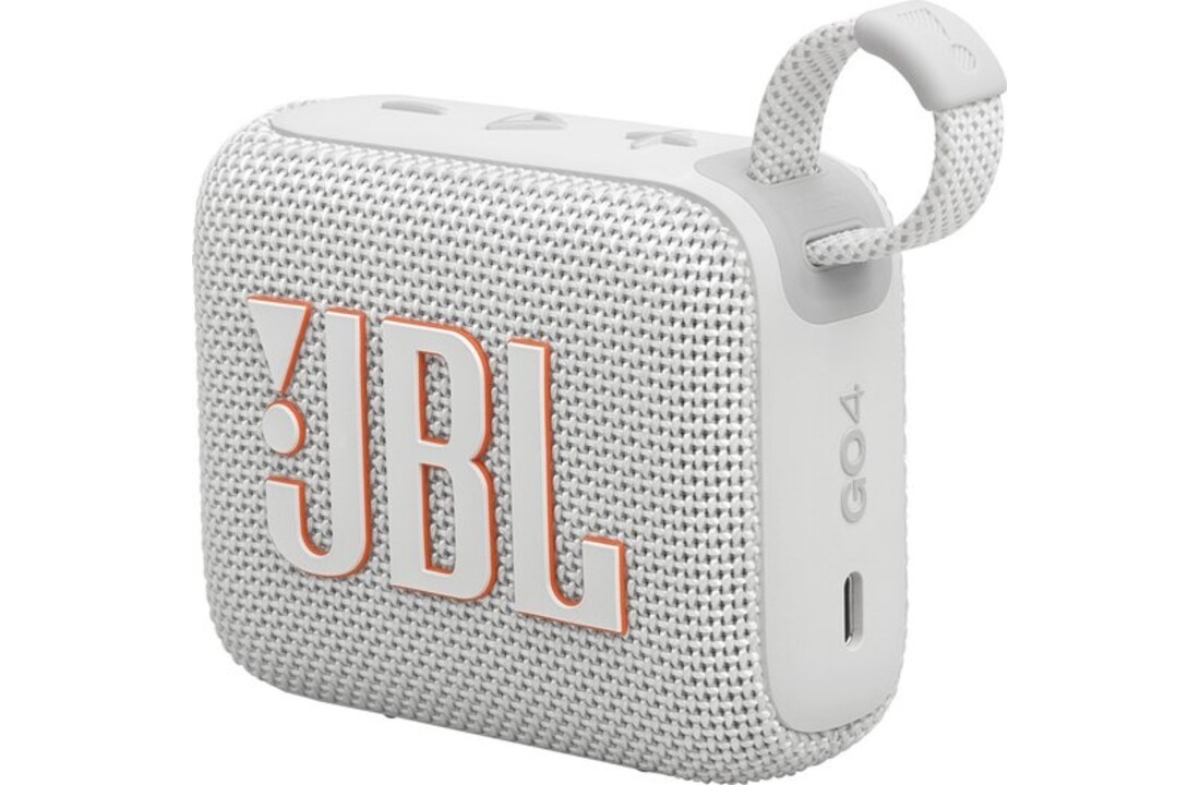 JBL Go 4 Wit - Draadloze speaker