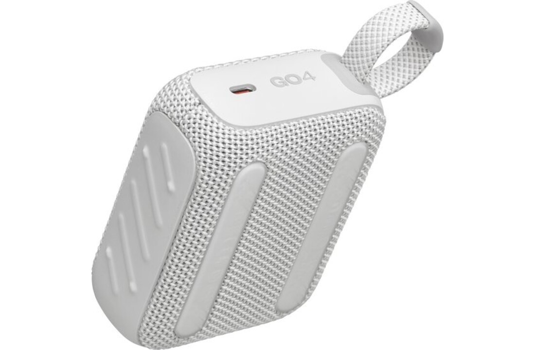 JBL Go 4 Wit - Draadloze speaker