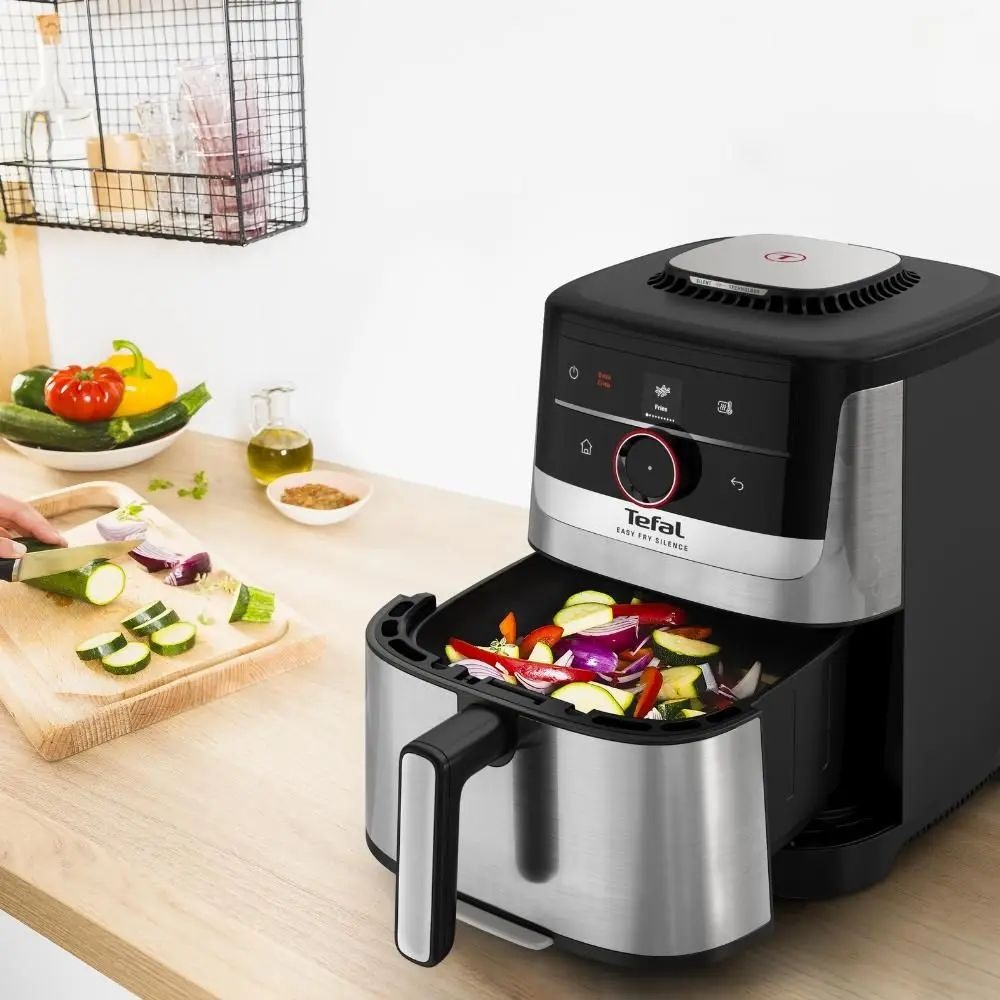 Tefal EY572D Easy Fry Smart & Silence - Hetelucht friteuse