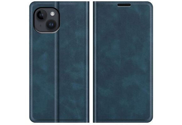 Cazy Wallet Magnetic hoesje Blauw voor iPhone 14 - Beschermhoes