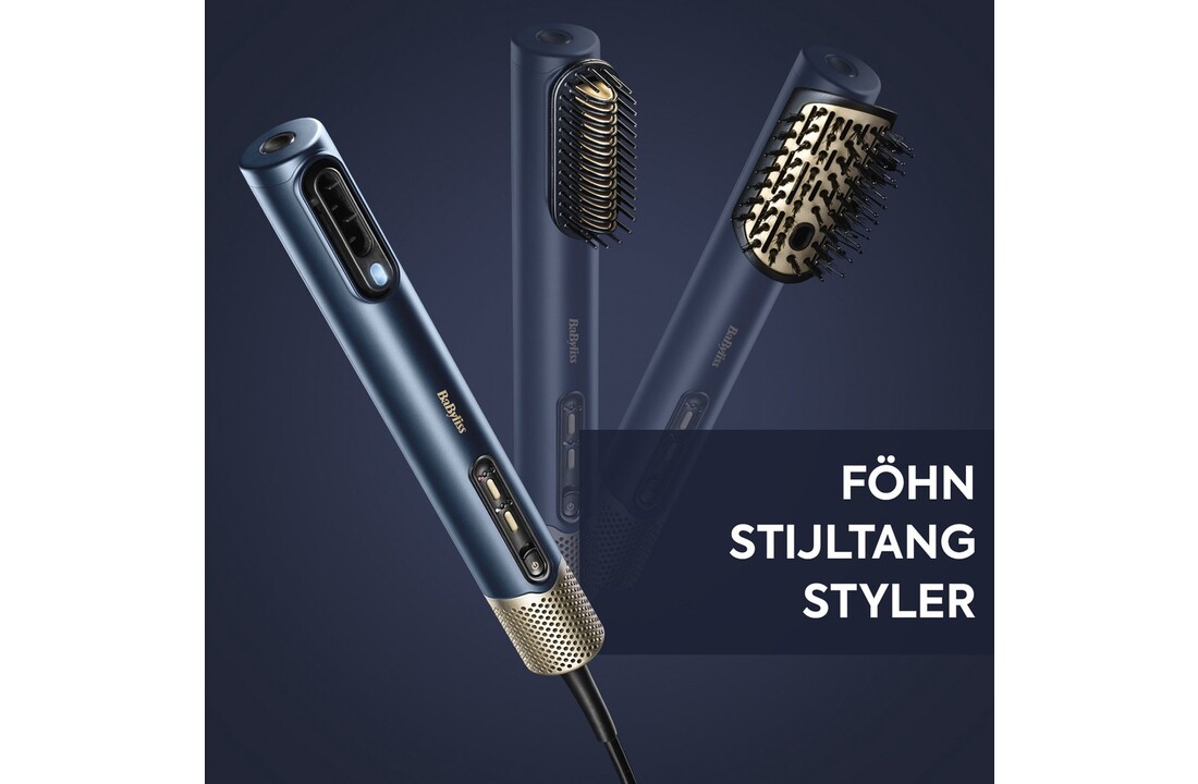 BaByliss 3-in-1 Wet to Dry Air Wand AS6550E - Föhn