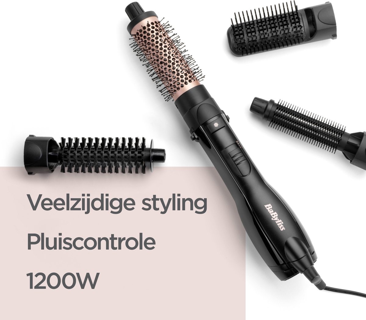 BaByliss Smooth Finish 1000 AS122E - Krulborstel