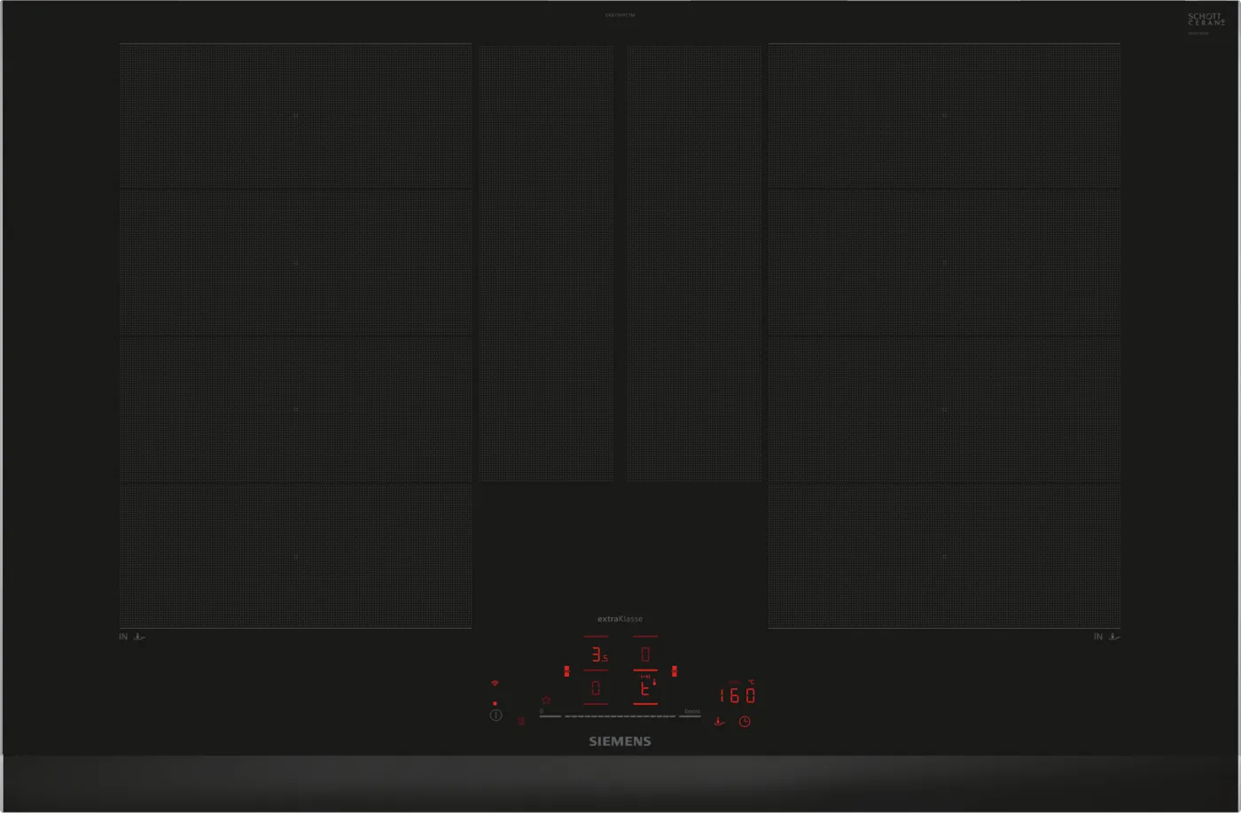 Siemens EX875HYC1M - inductiekookplaat 80 cm. opbouw.