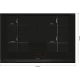 Siemens EX875HYC1M - inductiekookplaat 80 cm. opbouw.