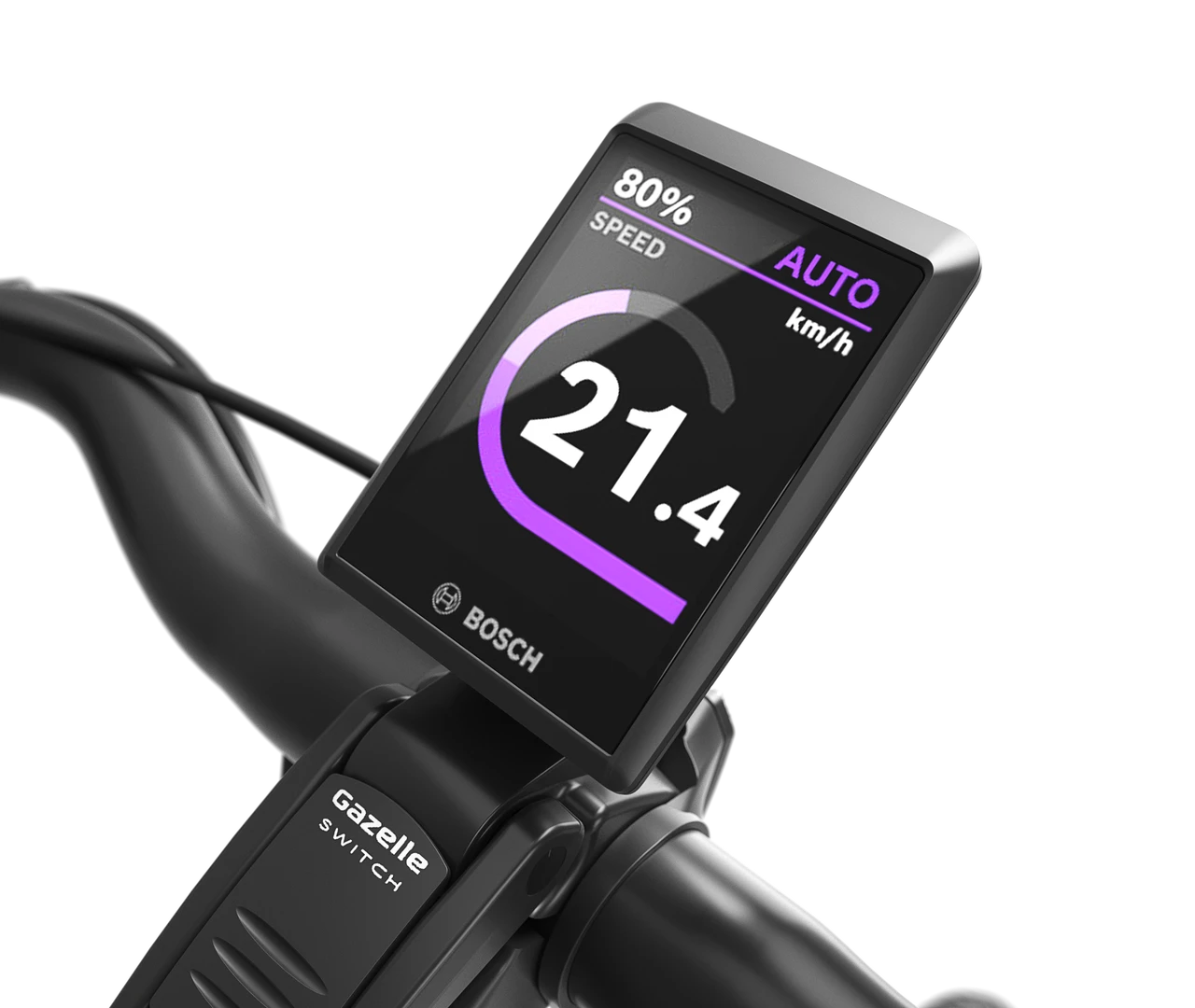 Gazelle Avignon C380+ SE - 540 Wh Dames - Twilight Green (mat)