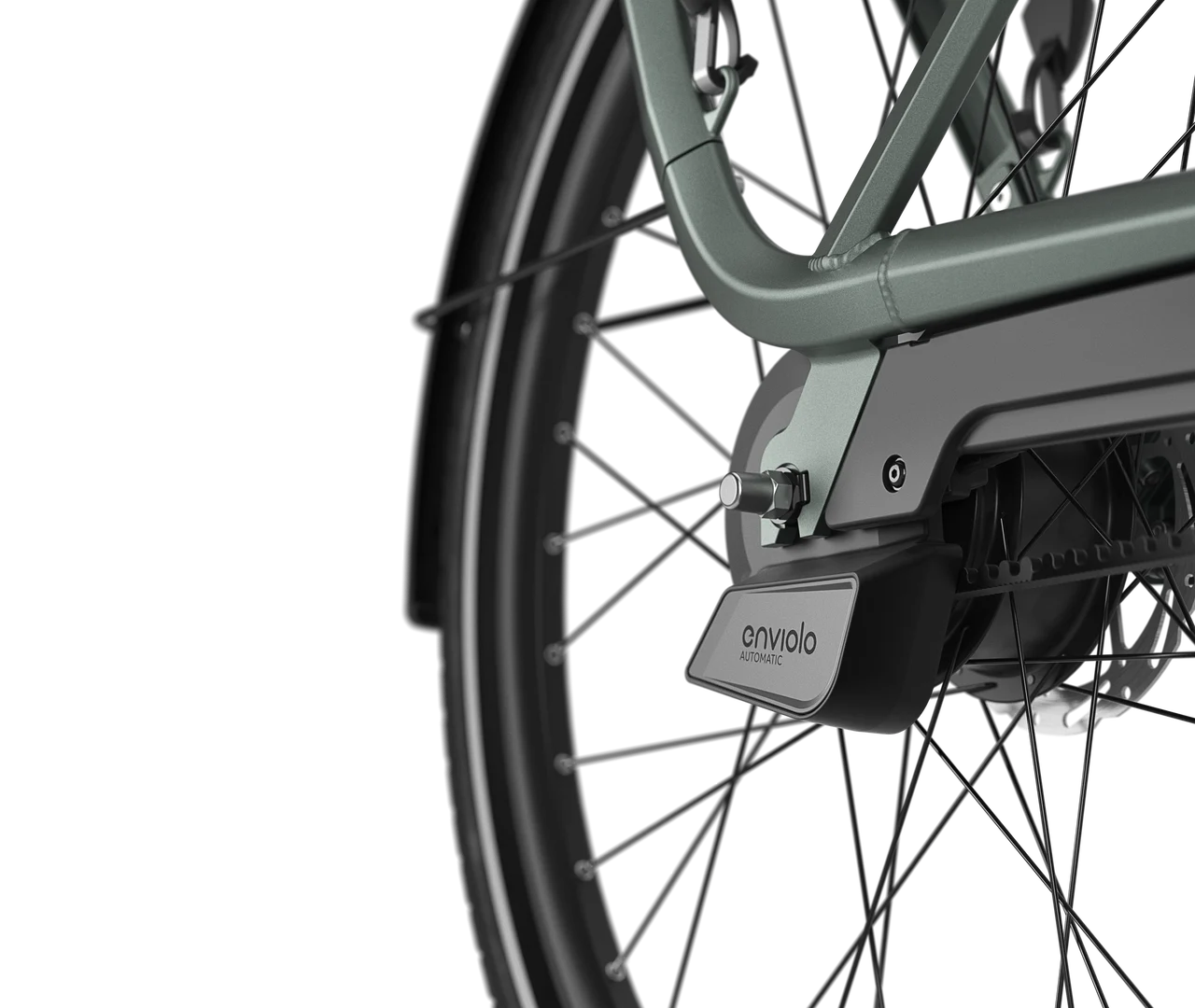 Gazelle Avignon C380+ SE - 540 Wh Dames - Twilight Green (mat)