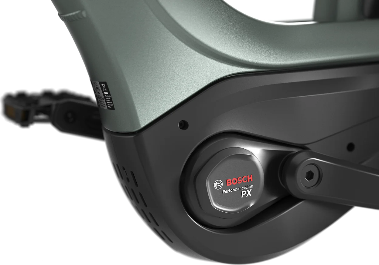 Gazelle Avignon C380+ SE - 540 Wh Dames - Twilight Green (mat)