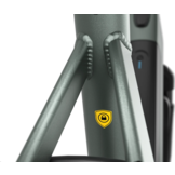 Gazelle Avignon C380+ SE - 540 Wh Dames - Twilight Green (mat)