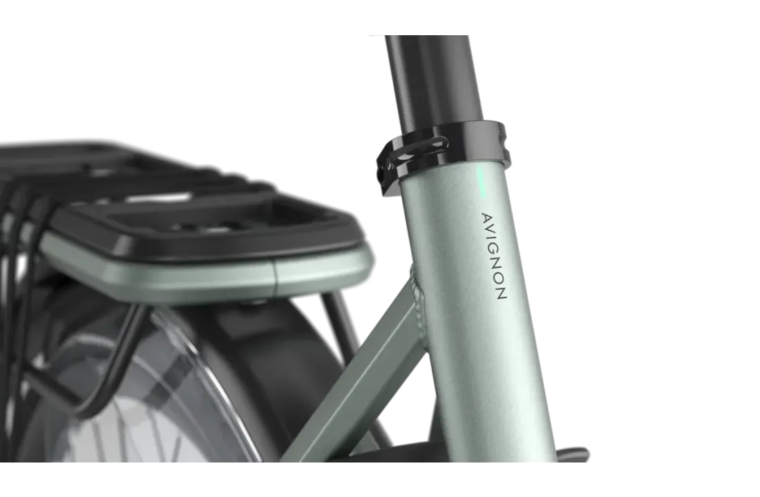 Gazelle Avignon C380+ SE - 540 Wh Dames - Twilight Green (mat)