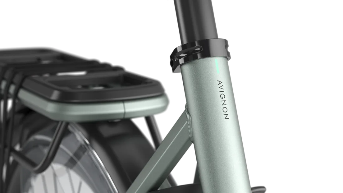 Gazelle Avignon C380+ SE - 540 Wh Dames - Twilight Green (mat)