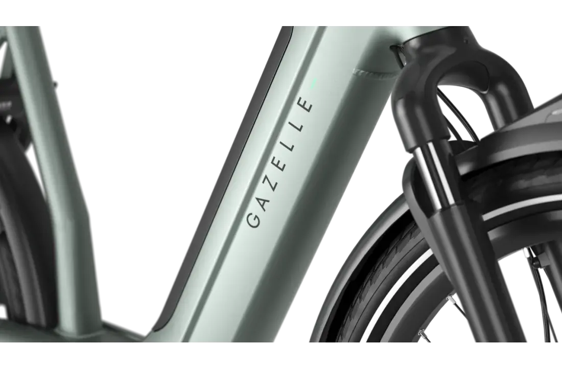 Gazelle Avignon C380+ SE - 540 Wh Dames - Twilight Green (mat)