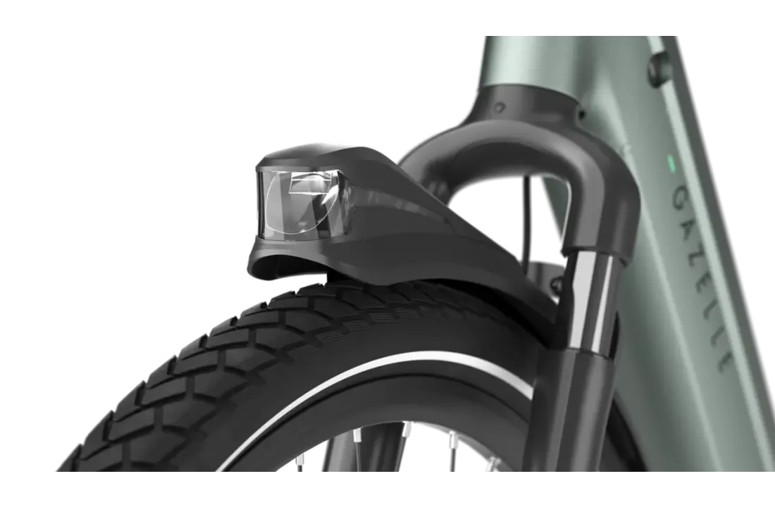 Gazelle Avignon C380+ SE - 540 Wh Dames - Twilight Green (mat)