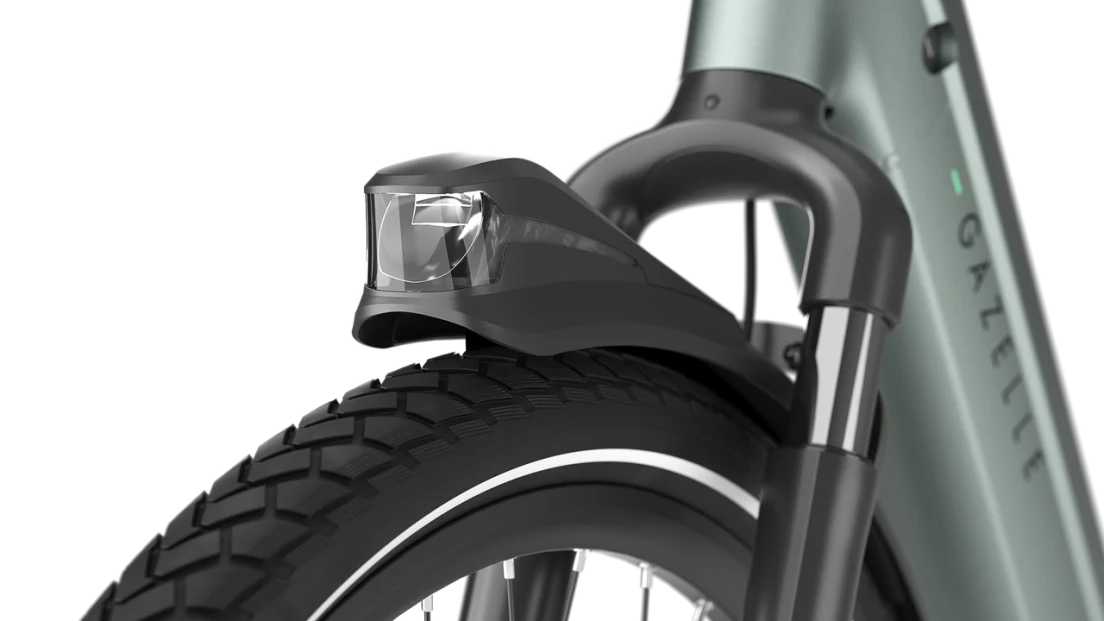 Gazelle Avignon C380+ SE - 540 Wh Dames - Twilight Green (mat)