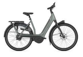 Gazelle Avignon C380+ SE - 540 Wh Dames - Twilight Green (mat)