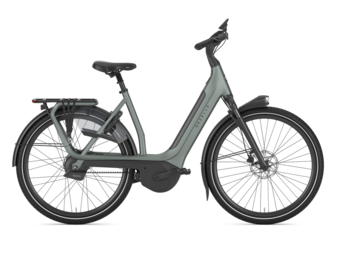 Gazelle Avignon C380+ SE - 540 Wh Dames - Twilight Green (mat)