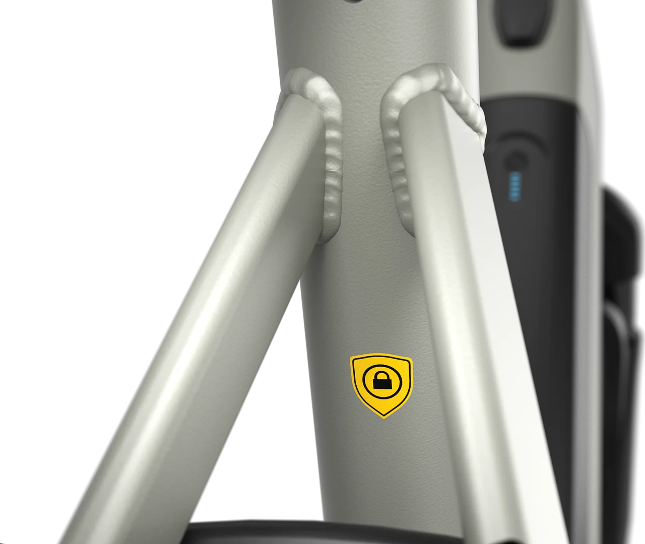 Gazelle Avignon C380 SE - 540 Wh Dames - Pebble Grey (mat)