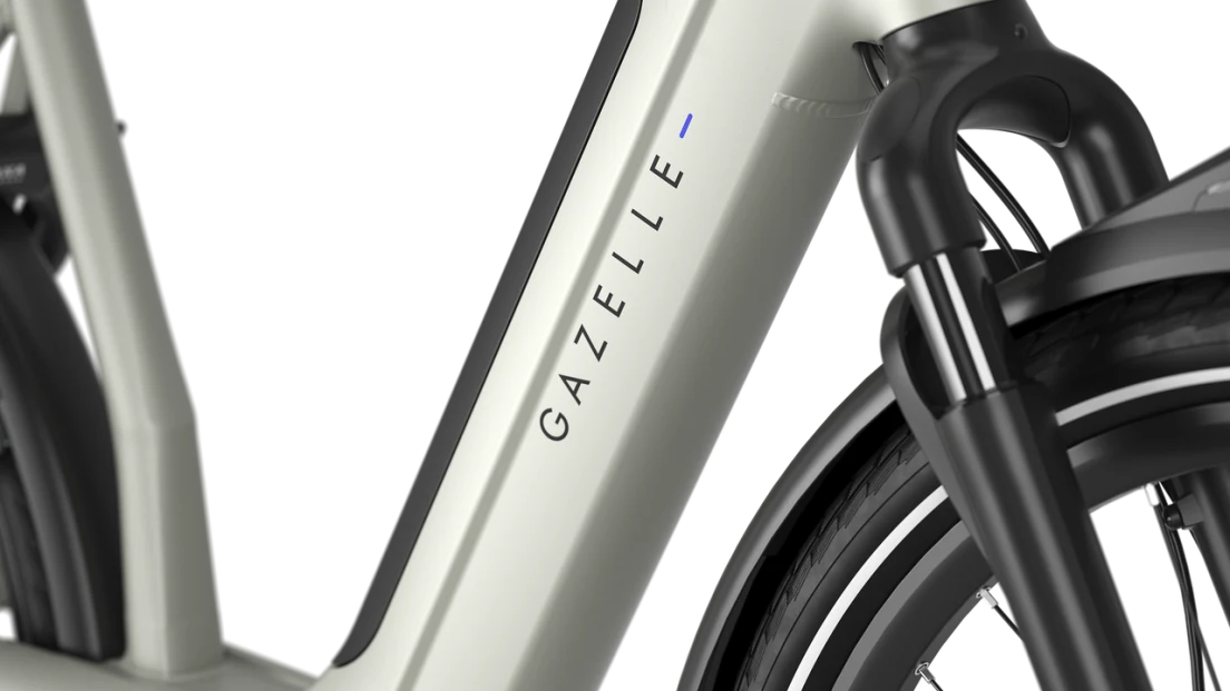 Gazelle Avignon C380 SE - 540 Wh Dames - Pebble Grey (mat)