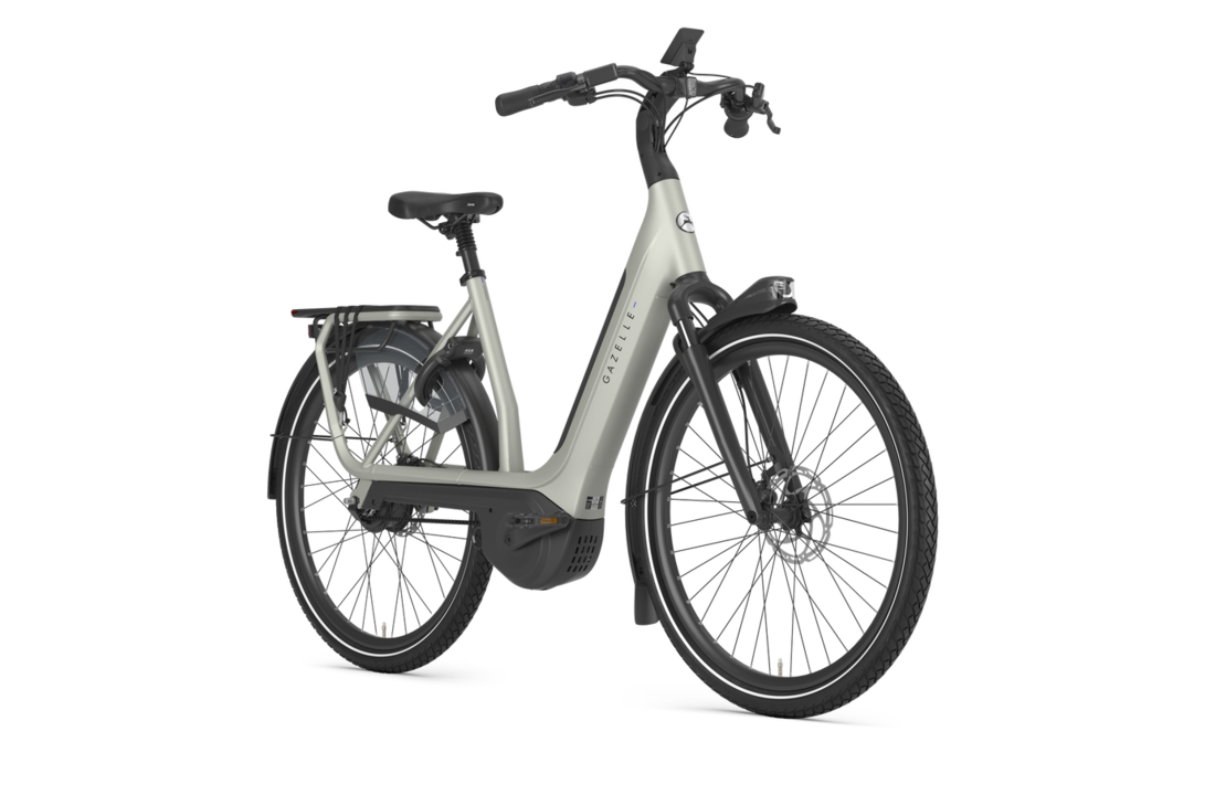 Gazelle Avignon C380 SE - 540 Wh Dames - Pebble Grey (mat)