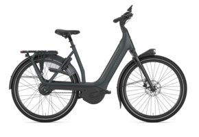 Gazelle Avignon C380 SE - 540 Wh Dames - Teal Grey (mat)