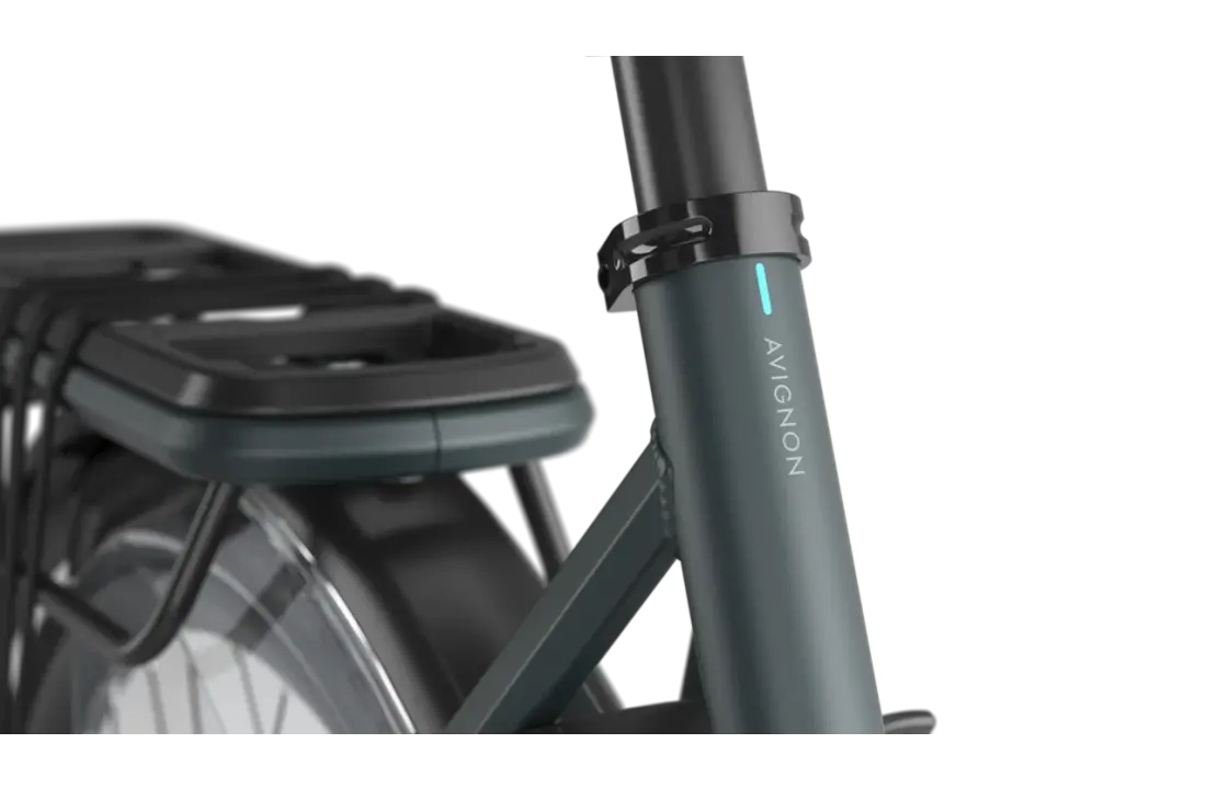 Gazelle Avignon C380 SE - 540 Wh Dames - Teal Grey (mat)