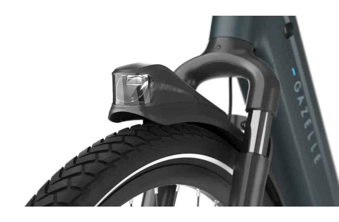 Gazelle Avignon C380 SE - 540 Wh Dames - Teal Grey (mat)