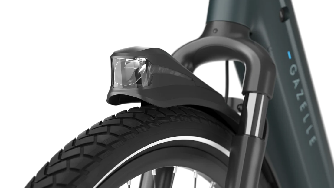 Gazelle Avignon C380 SE - 540 Wh Dames - Teal Grey (mat)