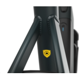 Gazelle Avignon C380 SE - 540 Wh Dames - Teal Grey (mat)