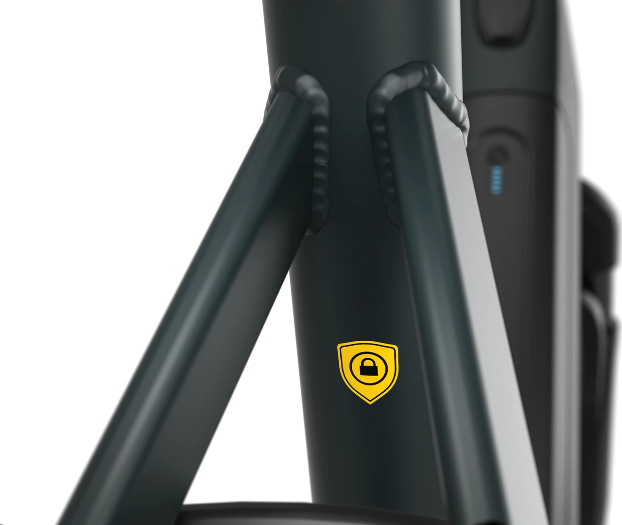 Gazelle Avignon C380 SE - 540 Wh Dames - Teal Grey (mat)