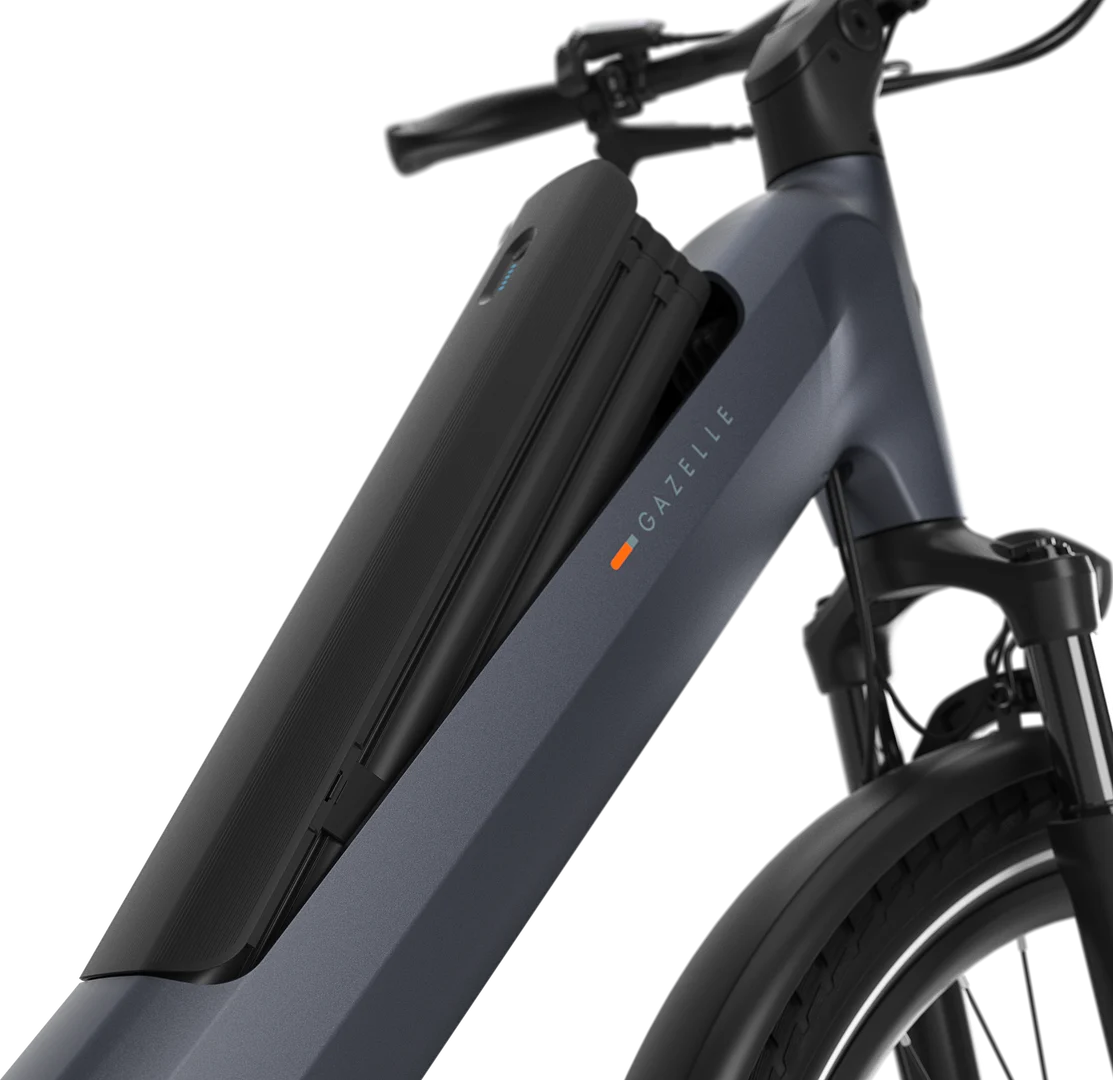 Gazelle Ultimate C5+ BELT 540Wh Heren Meteor grey (mat)