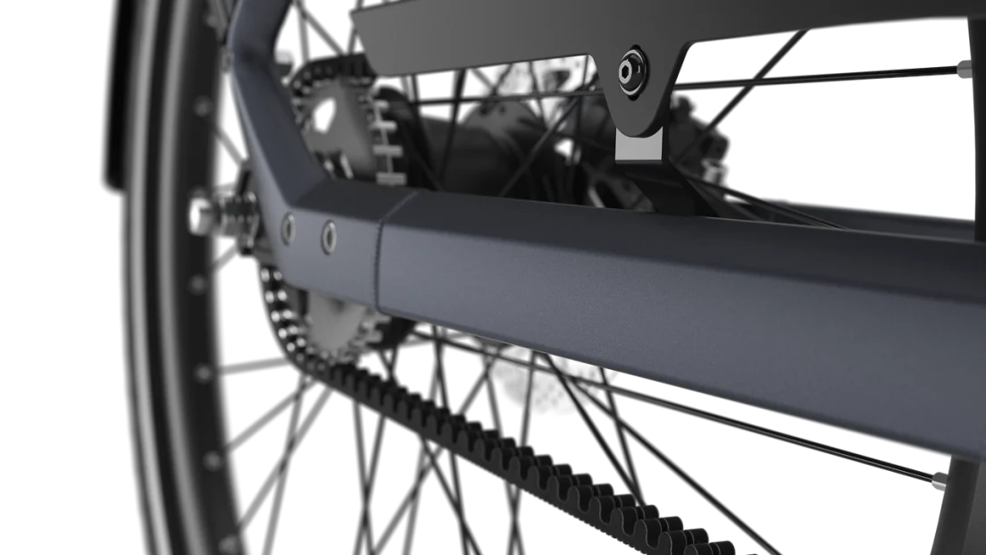 Gazelle Ultimate C5+ BELT 540Wh Dames Meteor grey (mat)