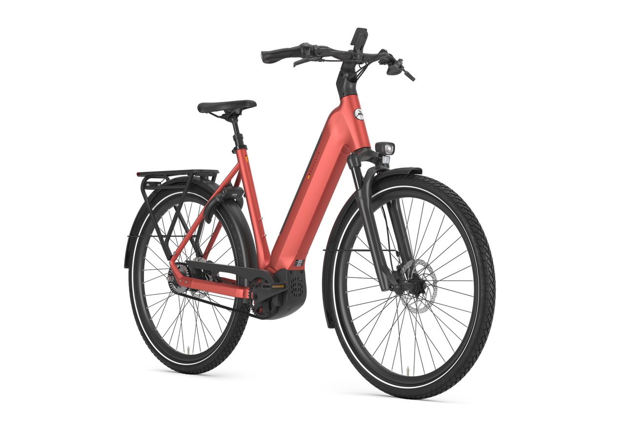 Gazelle Ultimate C5+ BELT 540Wh Dames Metallic Orange (mat)