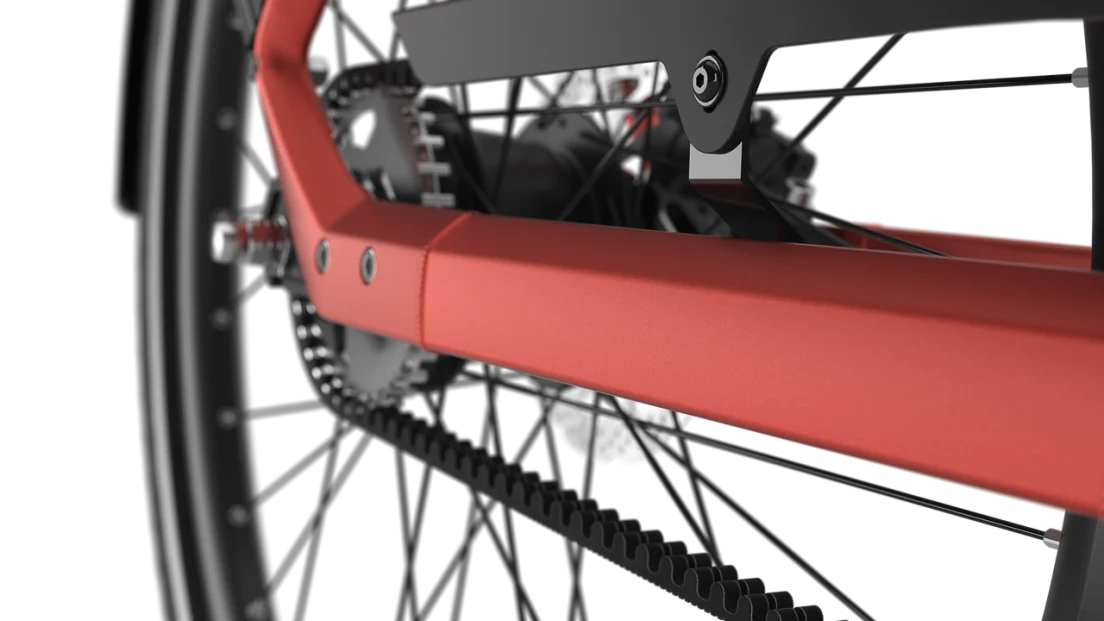 Gazelle Ultimate C5+ BELT 540Wh Dames Metallic Orange (mat)