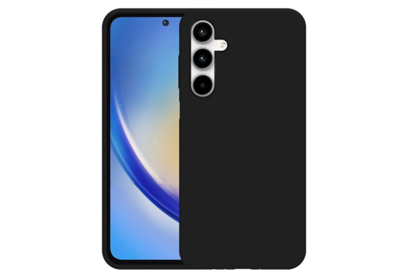 Just In Case Samsung Galaxy A35 TPU Rubber Case Zwart - Beschermhoes