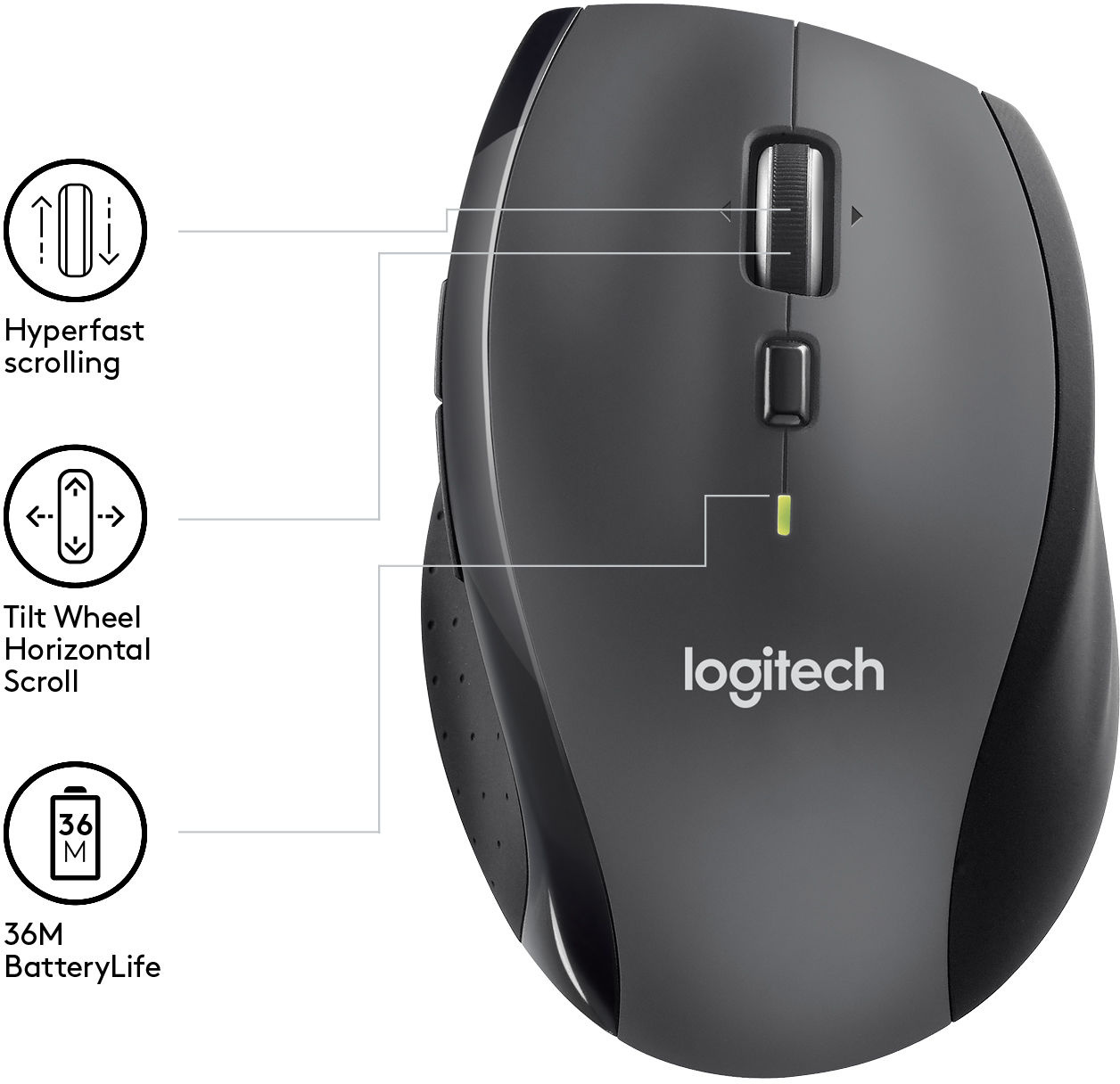 Logitech M705 Marathon - Muis