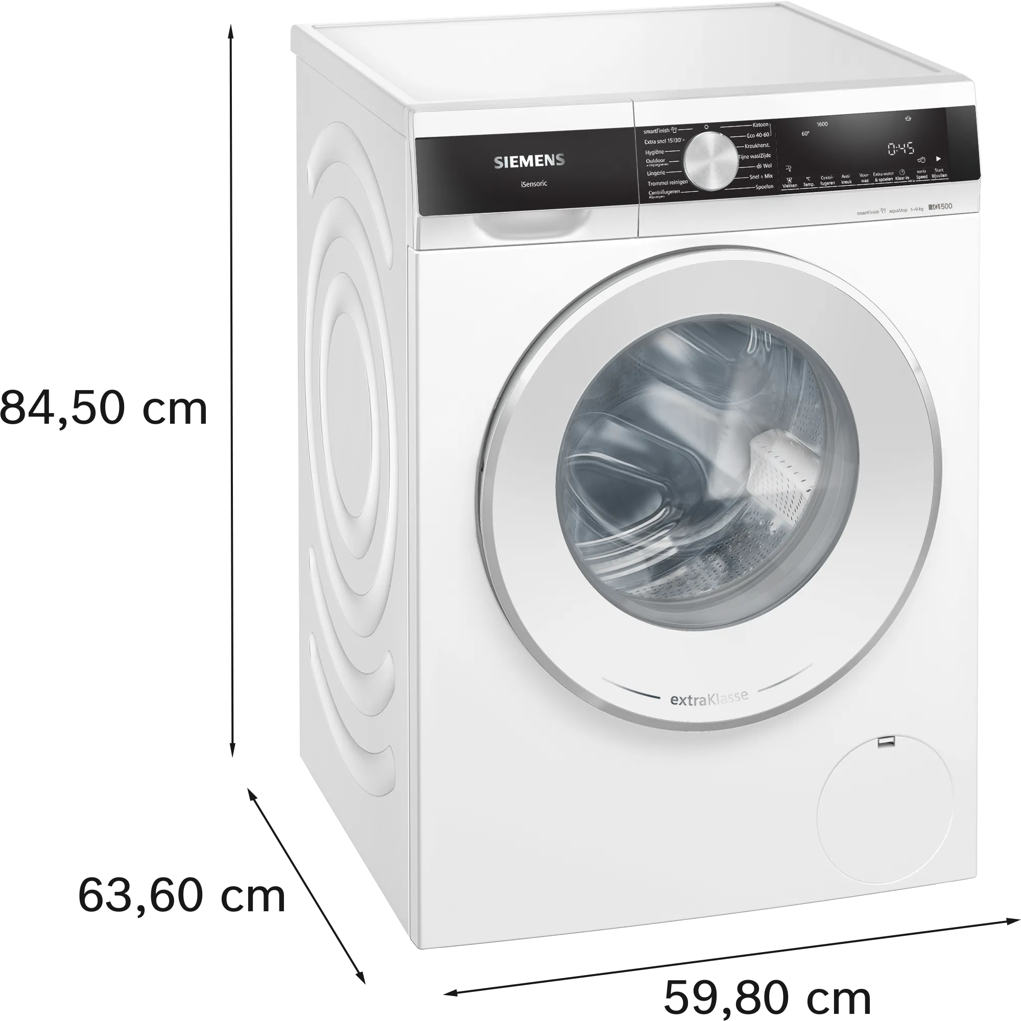 Siemens WG46G2Z9NL iQ500 - 9 KG Wasmachine.