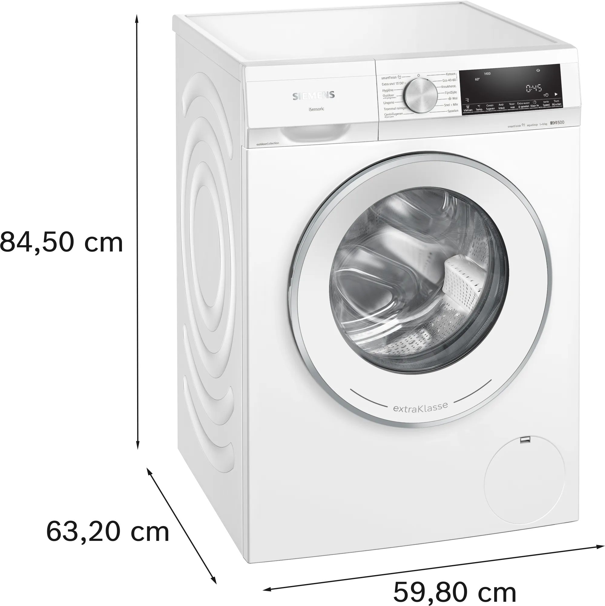 Siemens WG44G2ZENL iQ500 - 9 KG Wasmachine.