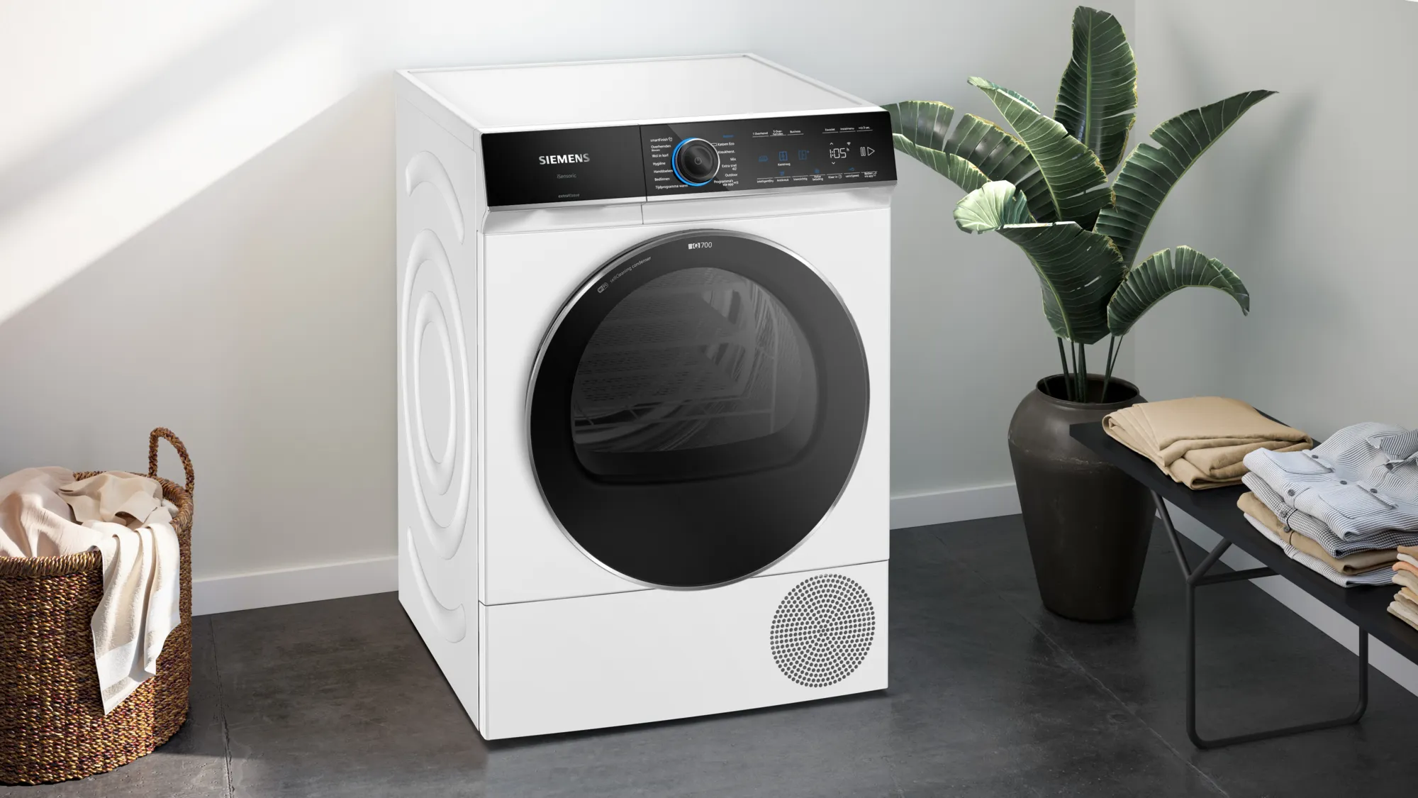 Siemens iQ700 WQ46B2C9NL - Warmtepompdroger.