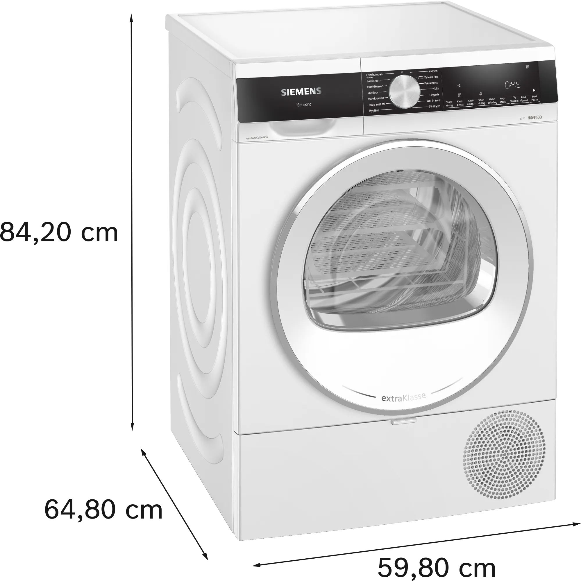 Siemens WQ33G2D9NL extraKlasse - Warmtepompdroger.