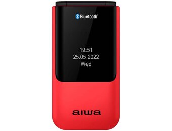 Aiwa FP-24RD Rood - Senioren telefoon