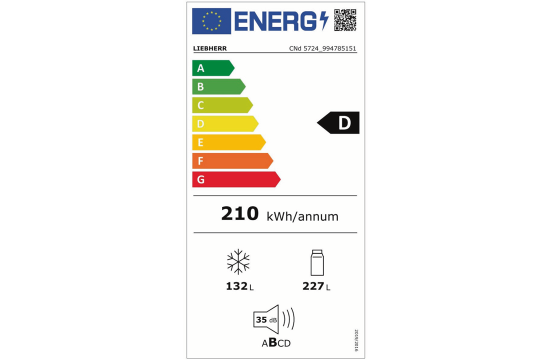 Liebherr CNd 5724-20 - Koel-vriescombinatie