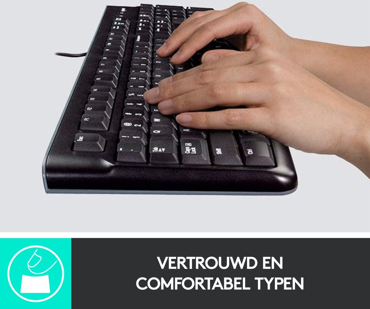 Logitech K120B Toetsenbord - Toetsenbord
