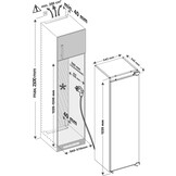 Inventum IKK1222D - Inbouw koelkast