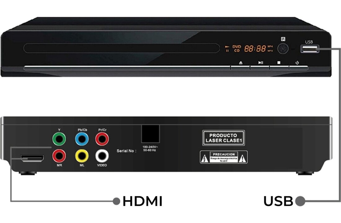 Denver DVH-7784 - DVD speler