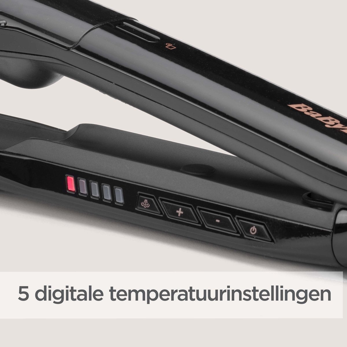 BaByliss Steam Smooth ST493E - Stijltang