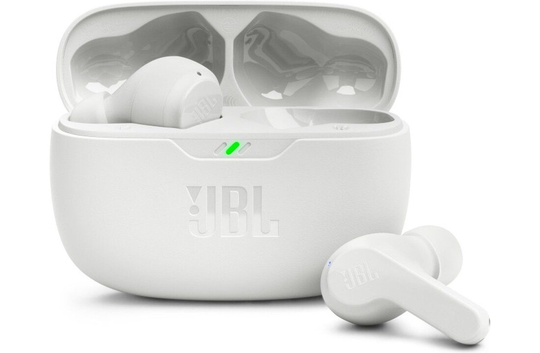JBL Wave Beam Wit - Draadloze oordopjes