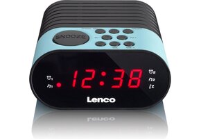 Lenco CR-07 Blauw - Wekkerradio