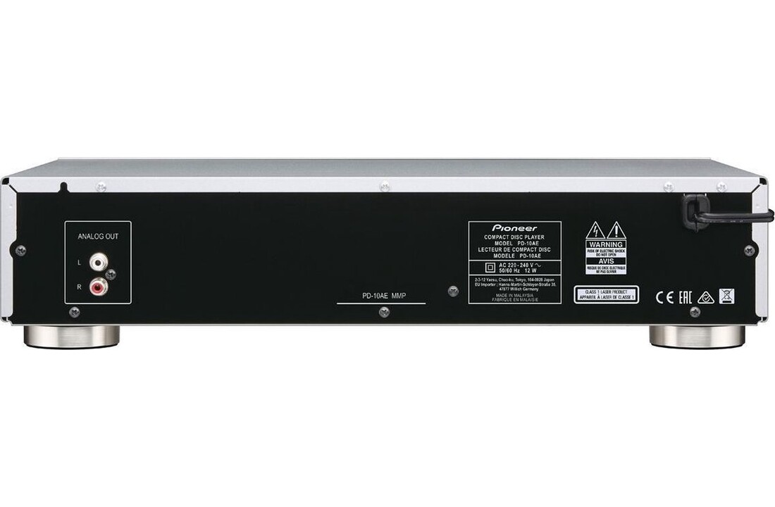 Pioneer PD-10AE Zilver - CD speler