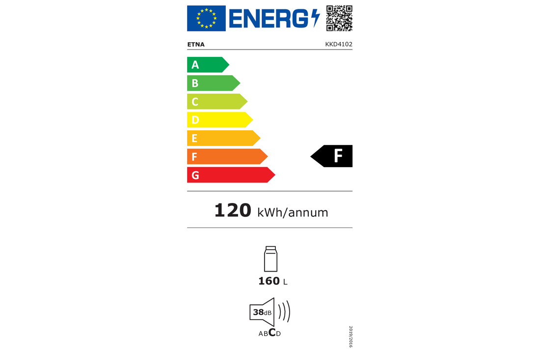 ETNA KKD4102 - Inbouw koelkast