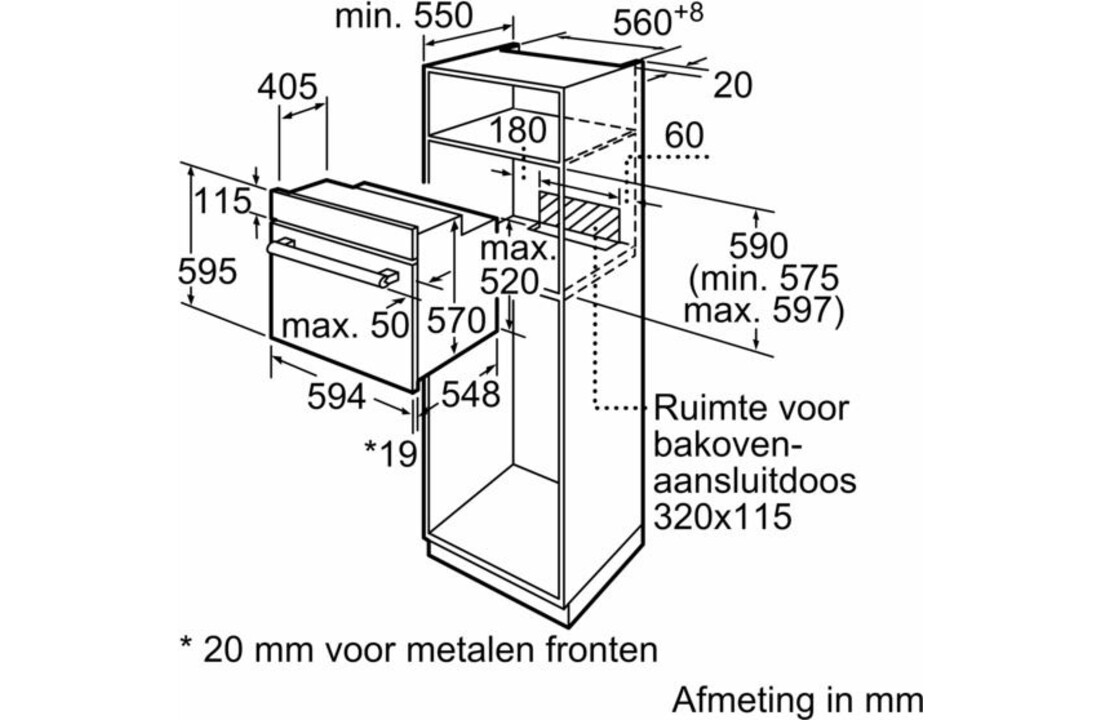 Siemens HB113FBS1 - Combi oven